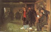 Ilya Repin Arrest Sweden oil painting artist